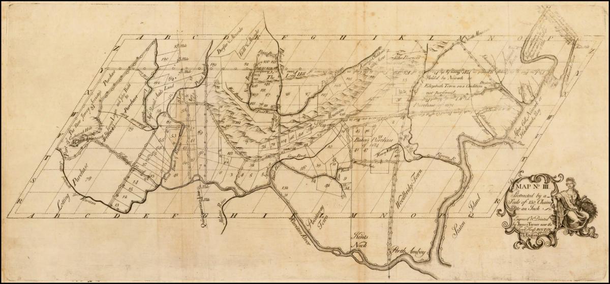 карта колониальной Бостон