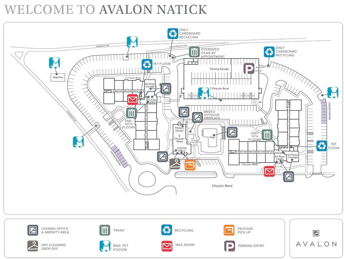 карта Натик Mall