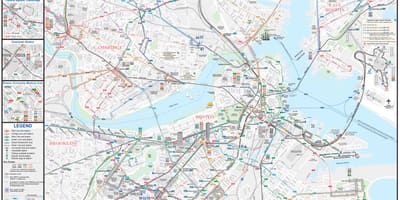 Mbta автобус карте