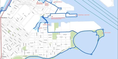 Досуга harborwalk Бостоне карте